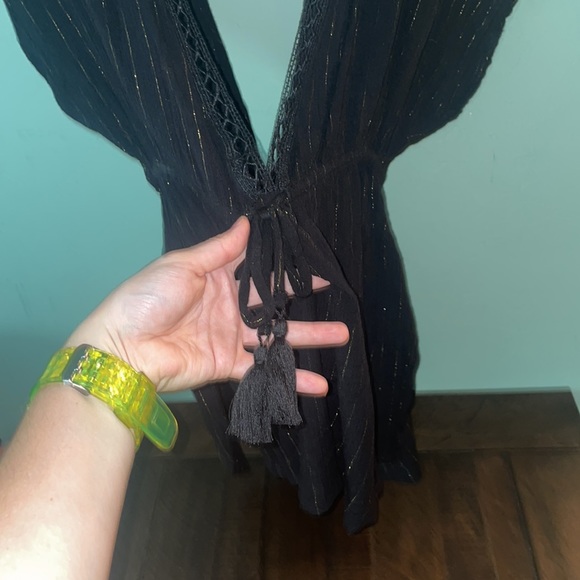 ☀️🌺Target Xhilaration Boho Glitter Beach Cover Dress - Picture 6 of 10